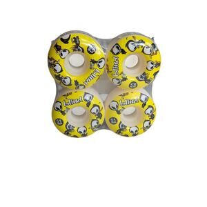 Blind Reaper Set Of 4 Wallaper 51mm Skateboard Wheels 10111182-Yellow New/Sealed